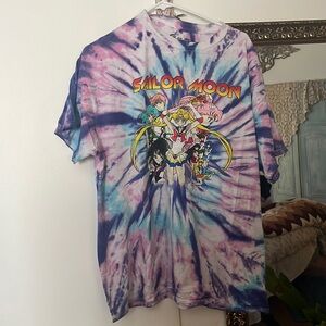 Sailor moon tye dye t-shirt.